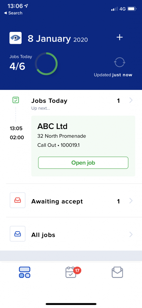 ServiceSight mobile app